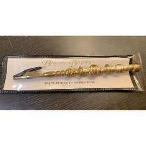 Bracelet Tool Buddy Jewelry Helper Fastening Aid For Necklace Gold Tone